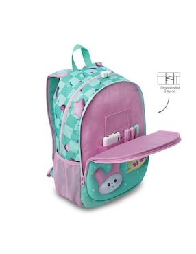 Mochila escolar Bunny Pump Totto para niña