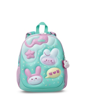 Mochila escolar Totto Bunny Pump para niña