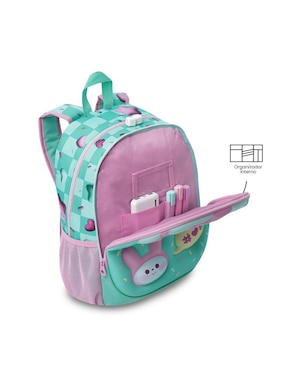 Mochila escolar Totto Bunny Pump para niña