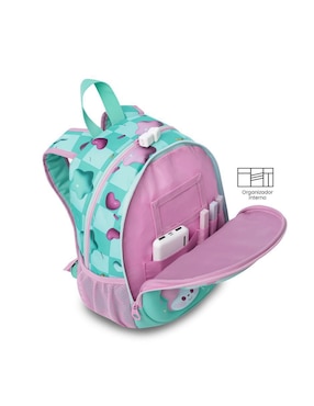 Mochila escolar Totto Bunny pump para niña