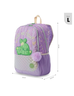 Mochila escolar Kacty Totto para niña