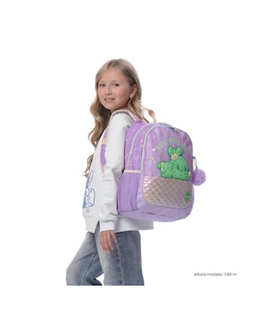 Mochila escolar Kacty Totto para niña