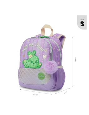 Mochila escolar Totto kacty para niña