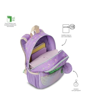 Mochila escolar Totto kacty para niña