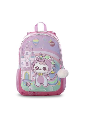 Mochila escolar Magic Spark Totto para niña