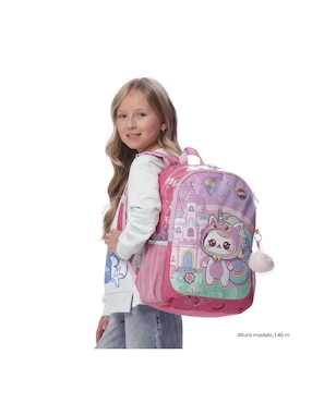 Mochila escolar Magic Spark Totto para niña