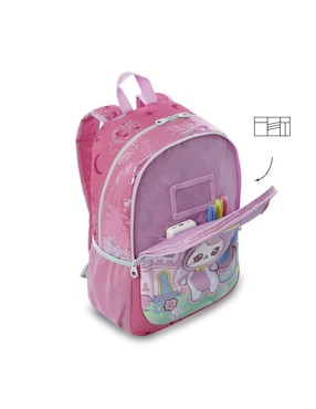 Mochila escolar Magic Spark Totto para niña