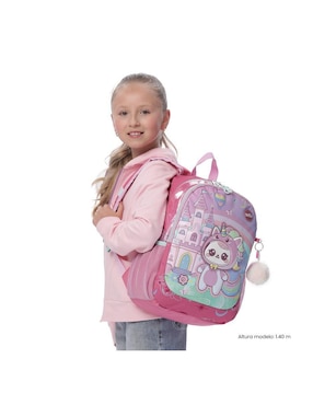 Mochila escolar Magic Spark Totto para niña