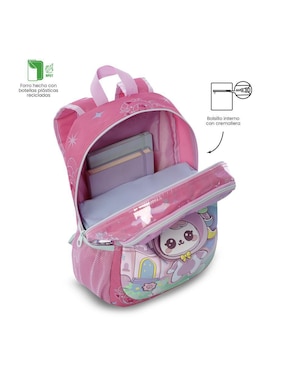 Mochila escolar Magic Spark Totto para niña
