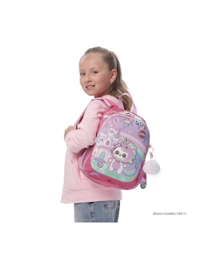 Mochila escolar Magic Spark Totto para niña