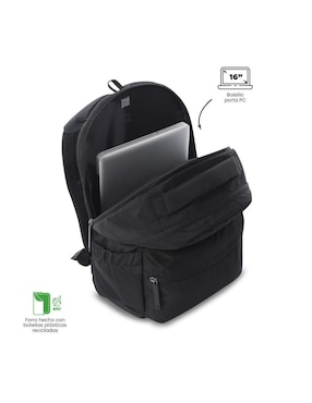 Mochila con portalaptop Totto comfort unisex