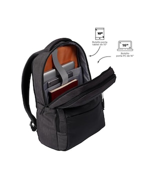 Mochila con portalaptop Dallas Totto impermeable para hombre