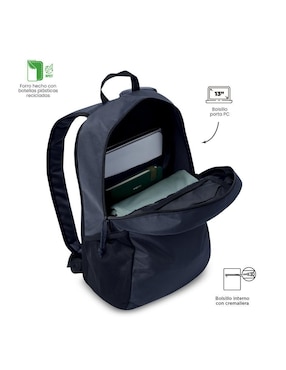 Mochila con portalaptop Totto Rocky impermeable para hombre