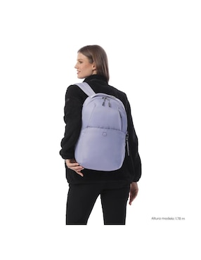 Mochila con portalaptop Totto Roxanne impermeable para mujer