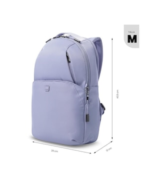 Mochila con portalaptop Totto Roxanne impermeable para mujer