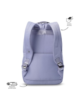 Mochila con portalaptop Totto Roxanne impermeable para mujer