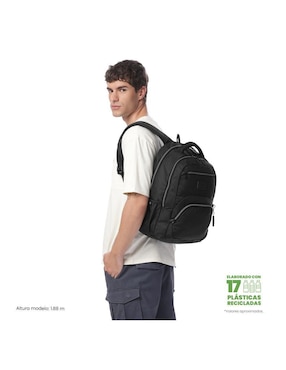 Mochila con portalaptop Totto Tracer impermeable unisex