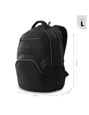 Mochila con portalaptop Totto Tracer impermeable unisex
