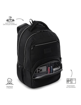 Mochila con portalaptop Totto Tracer impermeable unisex