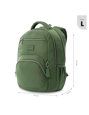 Mochila con portalaptop Totto Tracer impermeable unisex