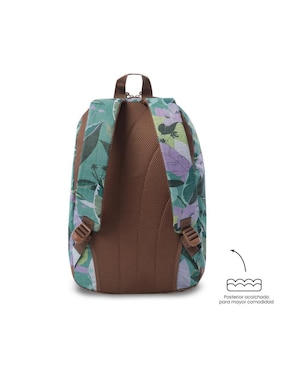 Mochila con portalaptop Totto tocax impermeable para mujer