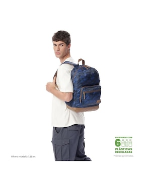 Mochila casual Totto Tocax impermeable para hombre