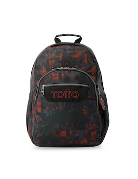 Mochila escolar Totto Acuarela impermeable para niño