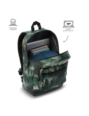 Mochila casual Totto Tocax impermeable para hombre