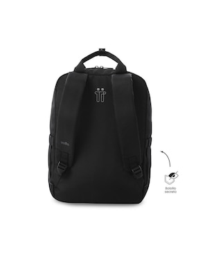 Mochila con portalaptop Totto Joy para mujer