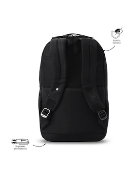 Mochila con portalaptop Totto Roxanne impermeable para mujer