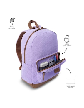 Mochila casual Totto Tocax impermeable para mujer