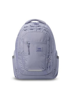 Mochila con portalaptop Totto Eufrates impermeable para mujer