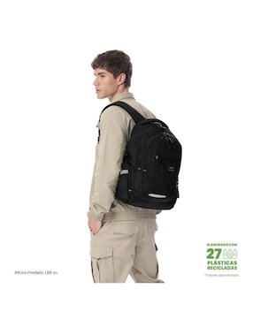Mochila con portalaptop Totto Eufrates impermeable unisex