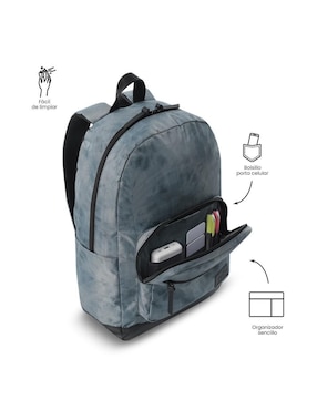 Mochila casual Totto tocax impermeable para hombre