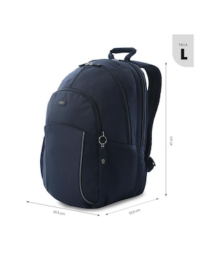 Mochila con portalaptop Totto Cambri impermeable unisex