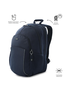 Mochila con portalaptop Totto Cambri impermeable unisex