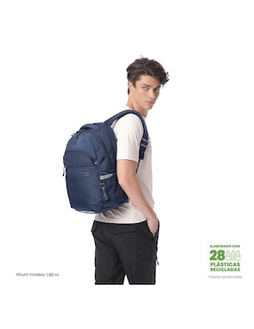 Mochila con portalaptop Totto indo impermeable unisex