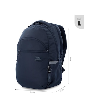 Mochila con portalaptop Totto indo impermeable unisex