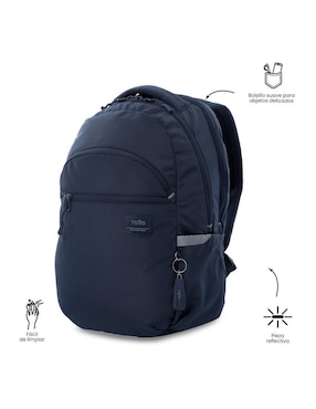 Mochila con portalaptop Totto indo impermeable unisex