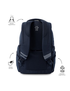 Mochila con portalaptop Totto eufrates impermeable unisex