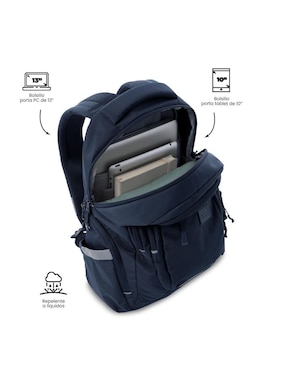 Mochila con portalaptop Totto eufrates impermeable unisex