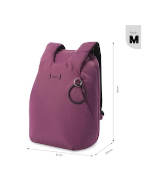Mochila con portalaptop Totto twill para mujer