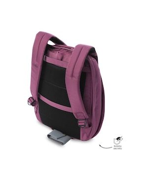 Mochila con portalaptop Totto twill para mujer