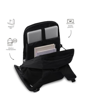 Mochila casual Totto twill unisex