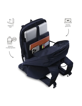 Mochila casual Totto twill unisex