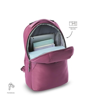Mochila con portalaptop Totto roxanne impermeable para mujer