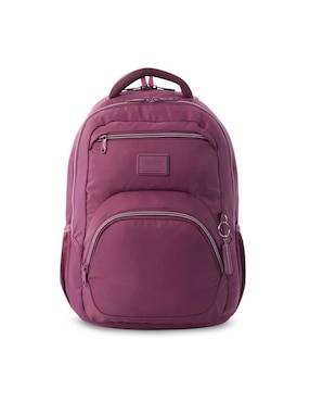 Mochila con portalaptop Totto Tracer impermeable para mujer
