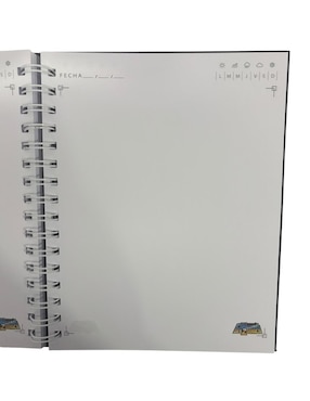 Libreta Luxo MX Los Caballeros del Zodiaco blanca