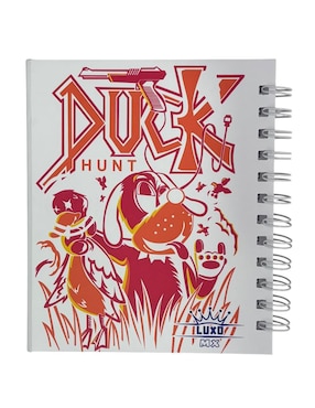 Libreta Luxo Mx Nintendo cuadro chico