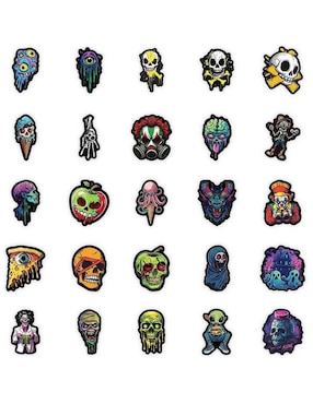 Set calcomanías de halloween Ventdepot Z-SmileFun